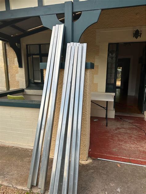 boxed steel post|50x50 galvanised posts 3m.